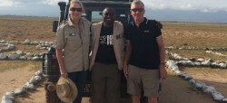 Diana and Peter visit our schools in Amboseli November 2015